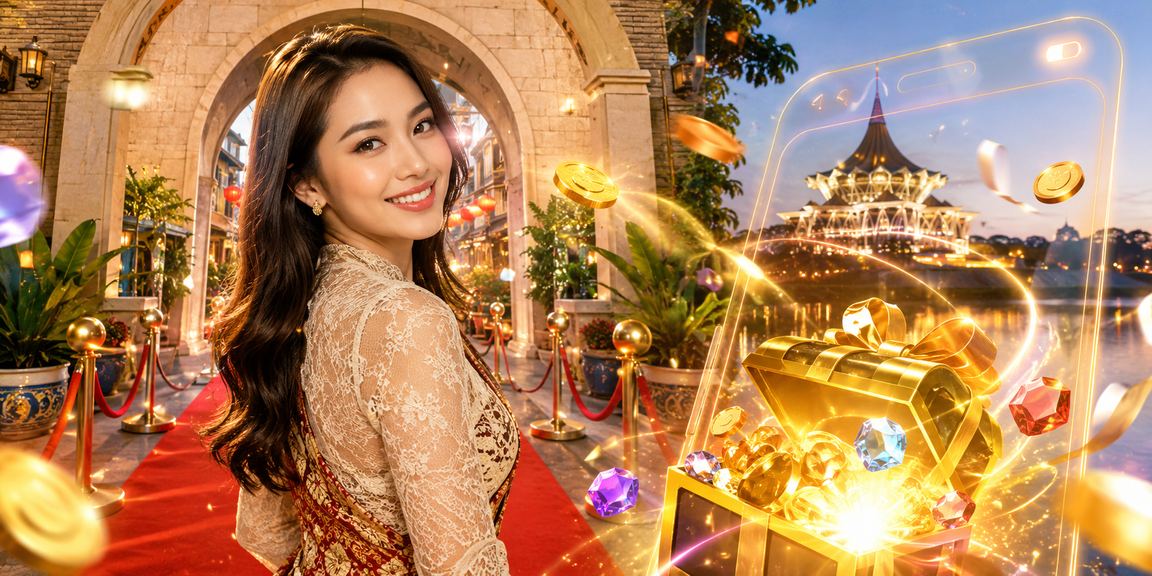 Pengguna Sarawak meneroka kategori slot kasino dalam talian di platform 1080